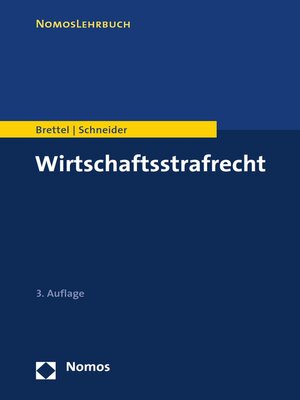 cover image of Wirtschaftsstrafrecht
